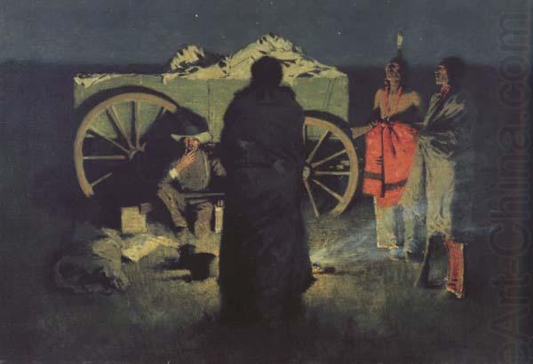 Frederic Remington Shotgun Hospitality (mk43) china oil painting image